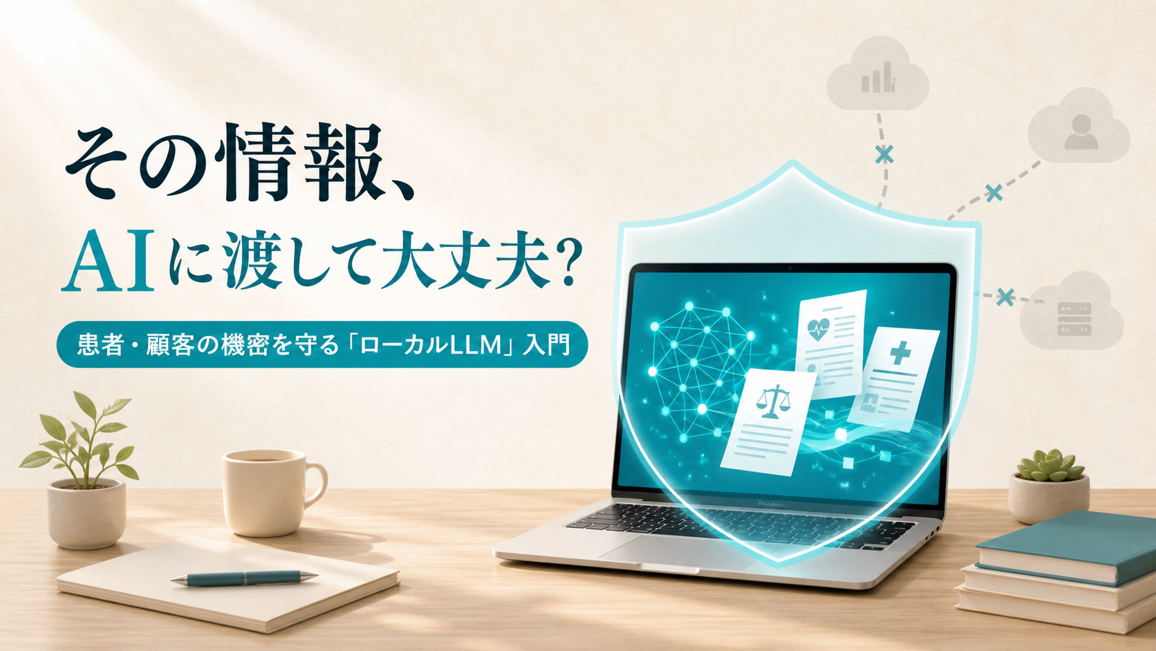 ローカルLLMとは？メリット・デメリットを医療・士業向けに徹底解説【Mac導入手順・図解付き】