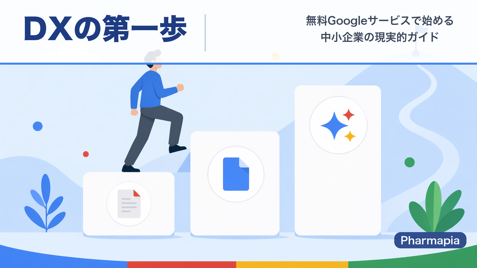 「DXもAIもうちには無理」と感じる経営者へ｜無料Googleサービスから始める現実的なDX入門